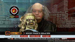 This Evening: Woody Paige Is A Sad Clown